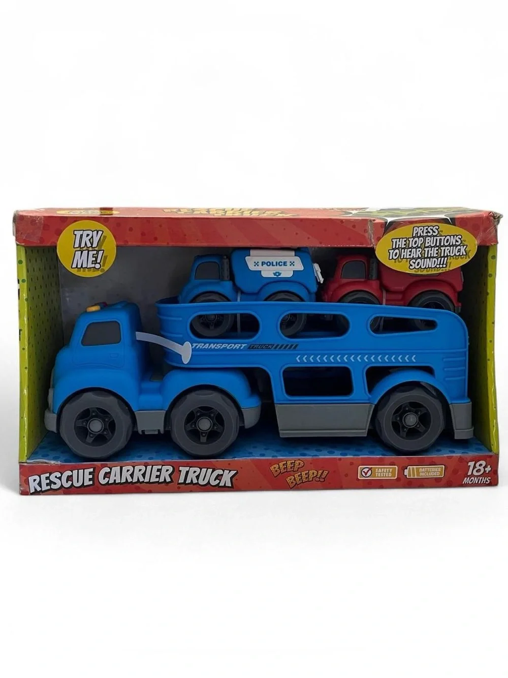 Mini Explorers 3 Piece Toy Truck Set Toddler Boy Pretend Play Brand New in Box